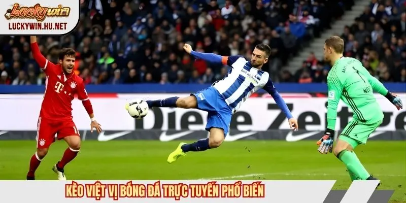 Kèo việt vị bóng đá trực tuyến phổ biến